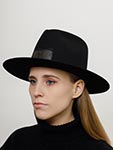Шляпа BAILEY арт. 37196 NASH (черный)
